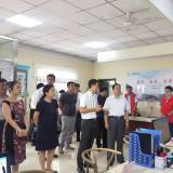 河东区区委书记李建成等辅导冒雨到访18新利LUCK智慧养老调查