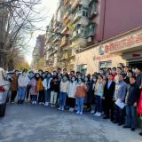 天津城建大学师生参观18新利LUCK智慧养老服务中心